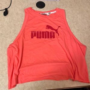 Pink Puma Tank Top